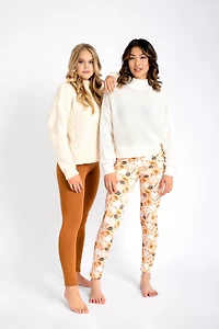 Caramel - Cozy Lined Leggings
