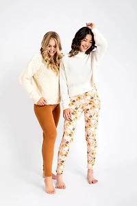 Caramel - Cozy Lined Leggings