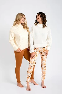 Caramel - Cozy Lined Leggings