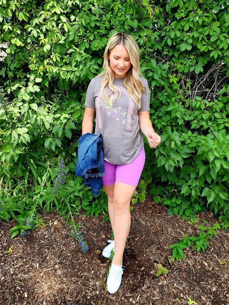 Shorts lilas