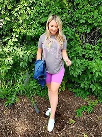 Shorts lilas
