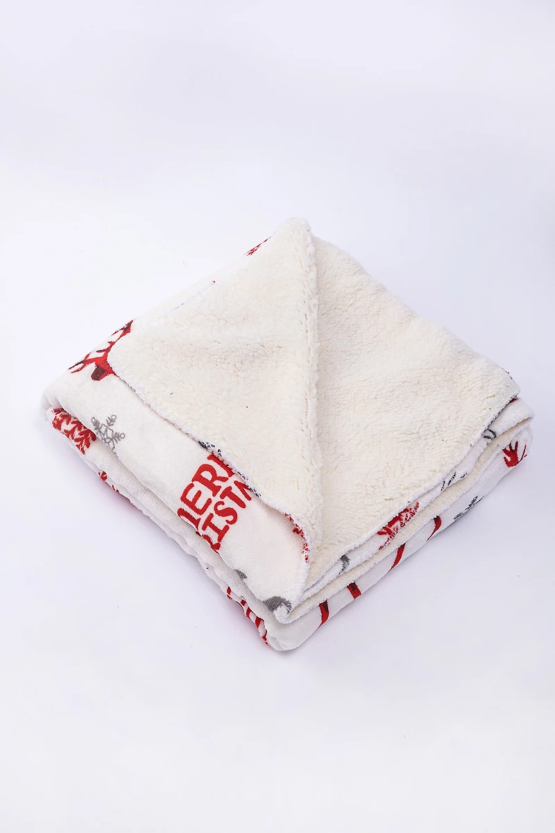 Red Moose - Sherpa Blanket