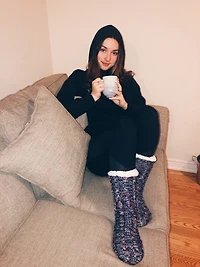 Multicolored - Cozy Slipper Socks