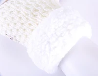 White & Purple - Cozy Slipper Socks