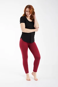 Red Velvet - Cozy Lined Leggings