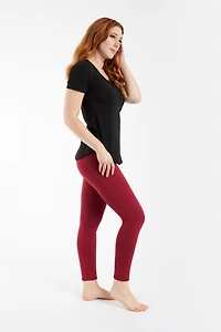 Red Velvet - Cozy Lined Leggings