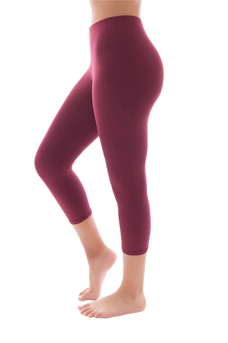 Maroon - Capris