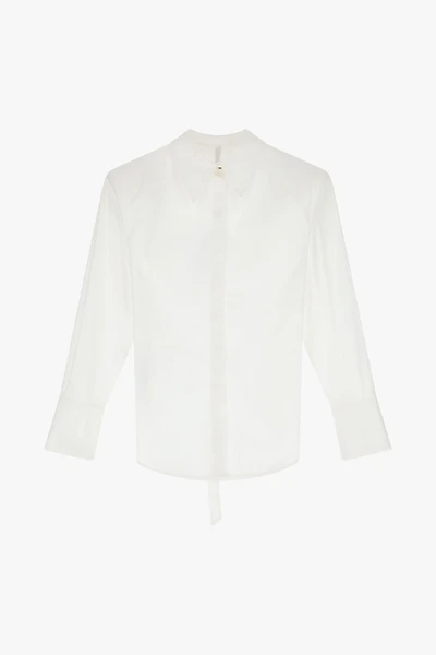 Chemise à épaules rembourrées