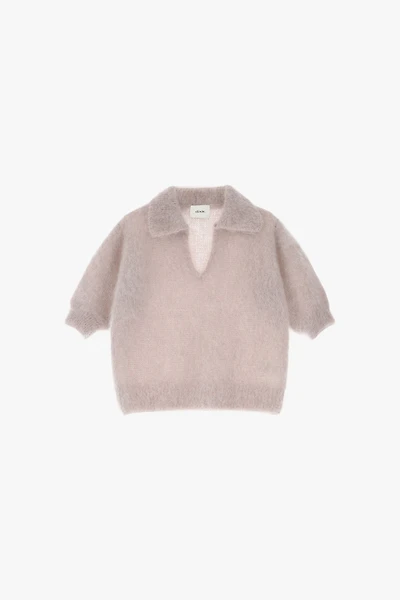 Pull à col polo