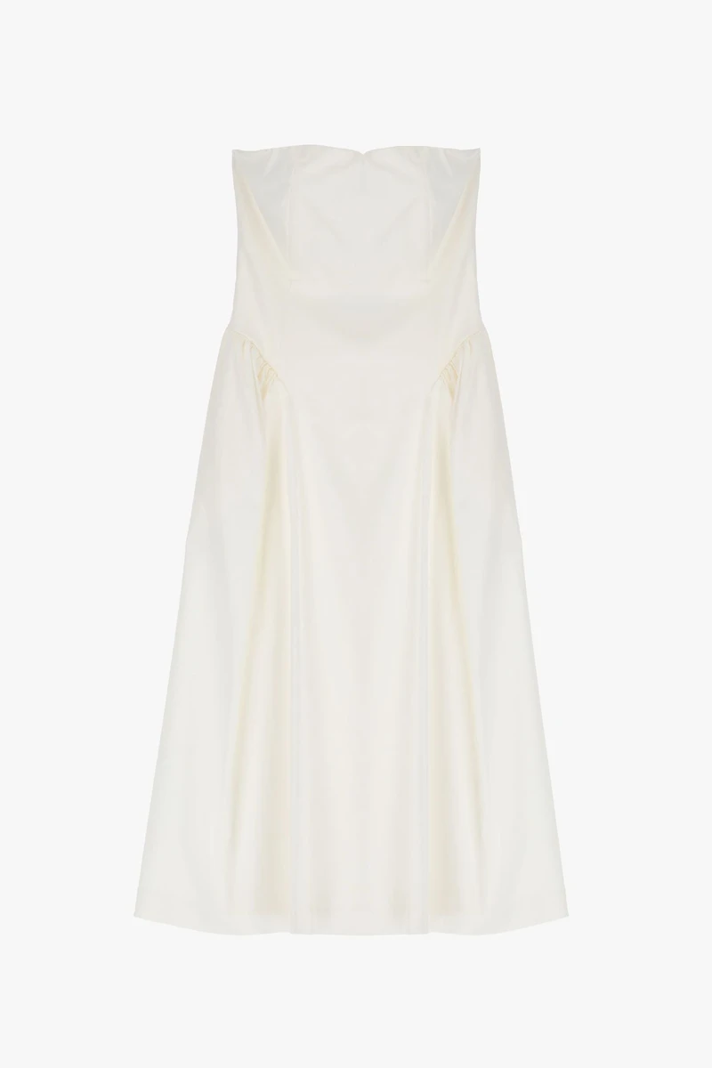 Robe midi avec poches