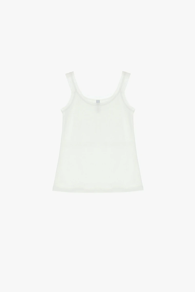 Débardeur à col rond