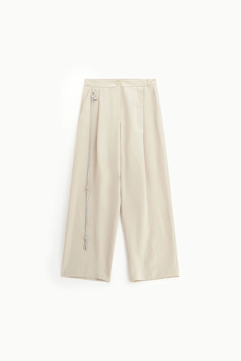 Wide Leg Trousers