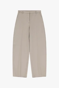 Pantalon large en satin