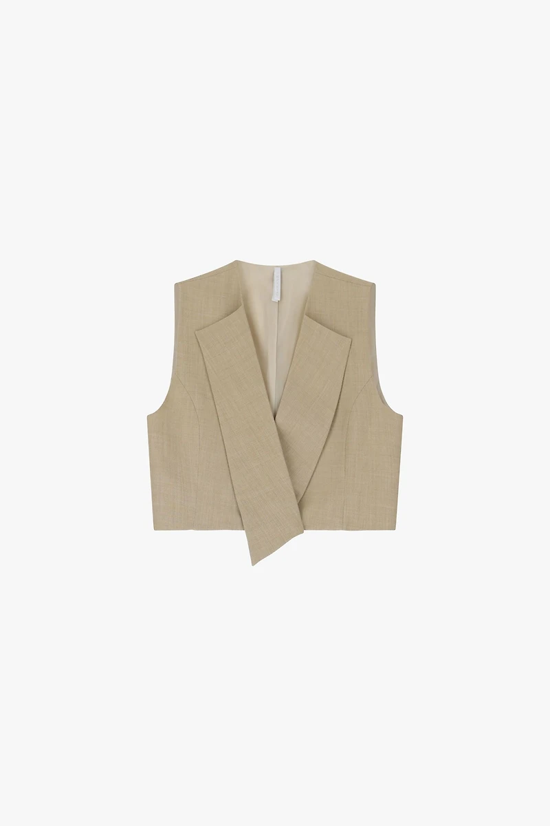 Gilet asymétrique