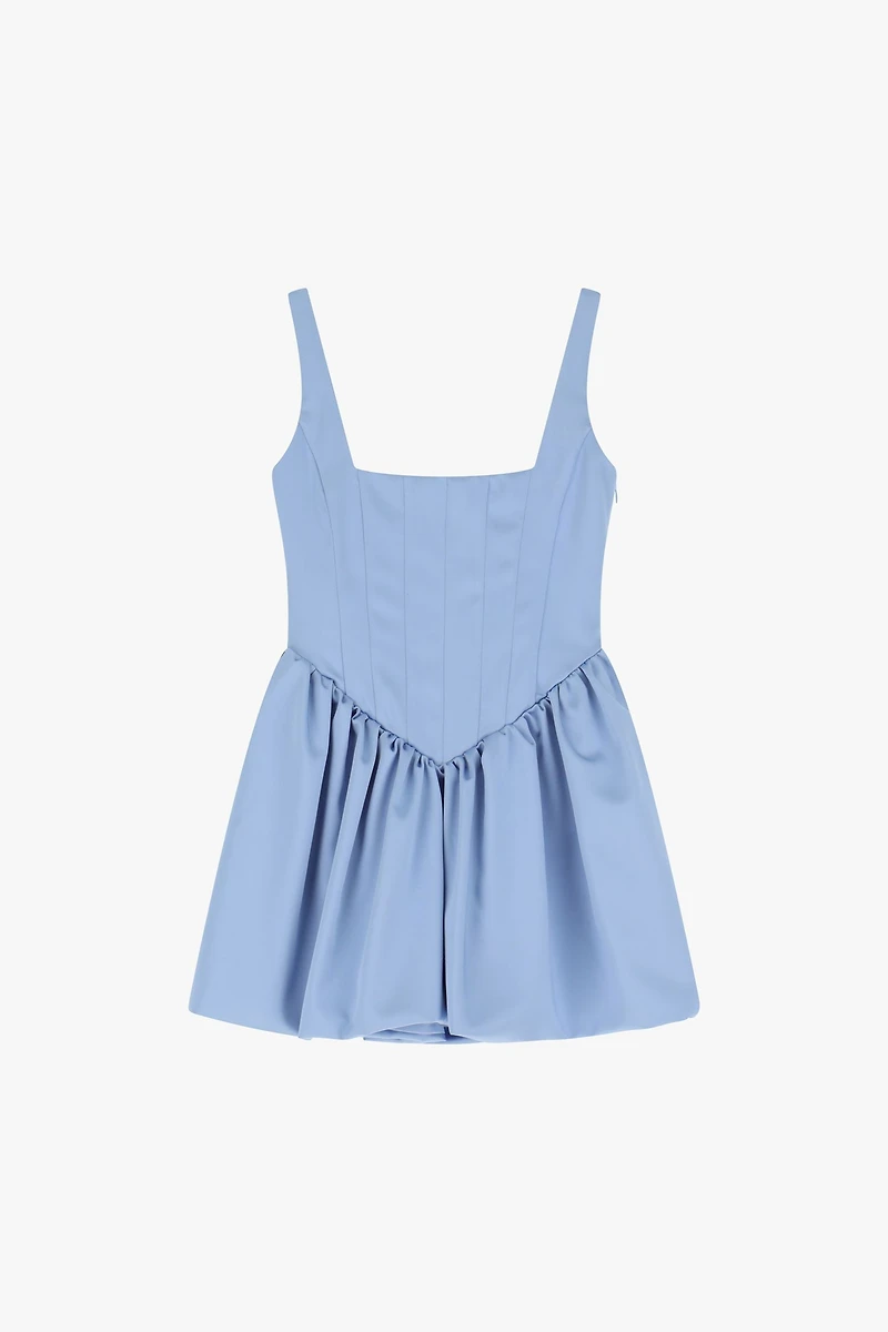 Robe mini bustier