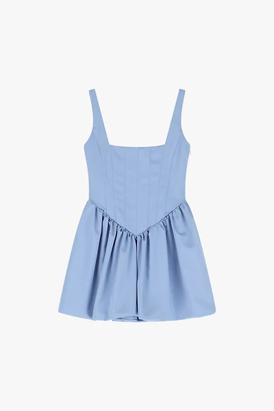 Robe mini bustier
