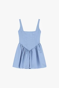 Robe mini bustier