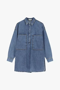 Oversized Denim Shirt