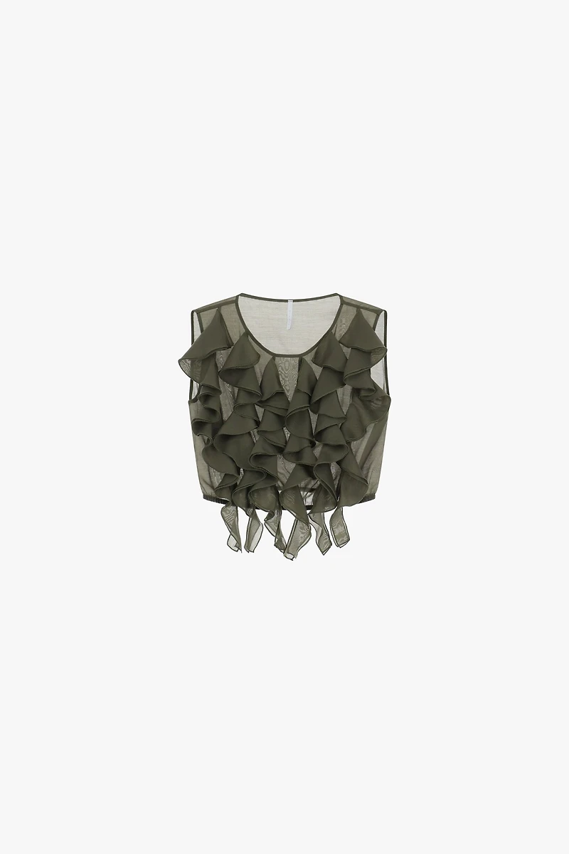 Ruffled Top