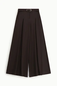 Pantalon tailleur à jambes larges