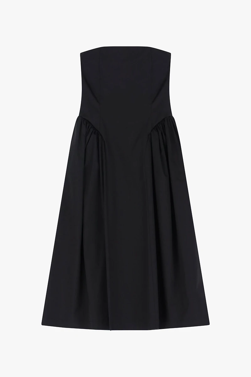 Robe midi avec poches