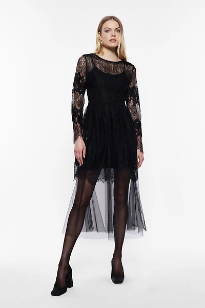 Robe en dentelle