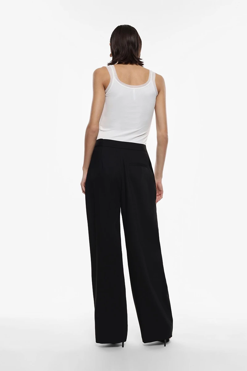 Palazzo Pants With Wrap Closure