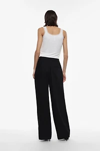Palazzo Pants With Wrap Closure
