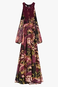 Maxi robe imprimée