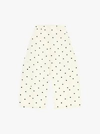 Pantalon ample à pois
