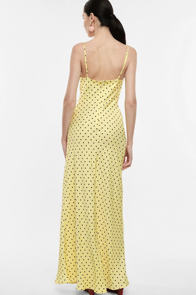 Yellow Polka Dot Dress
