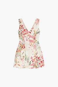 Mini robe fleurie
