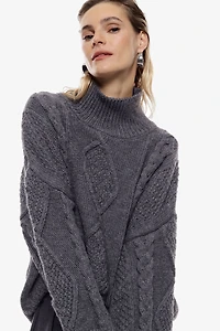 Braided Cable Sweater
