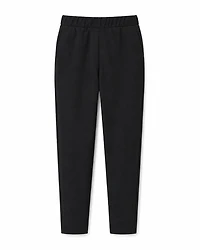 Pants Elastic Waistband Black