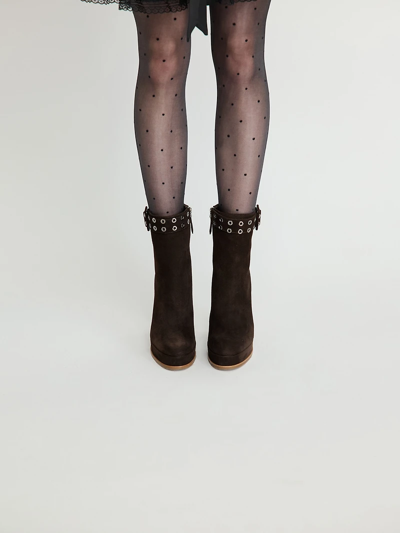 Suede Platform Boot