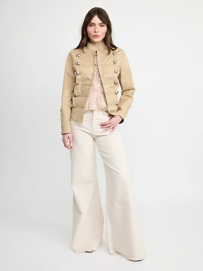 Wide Leg Denim Jeans