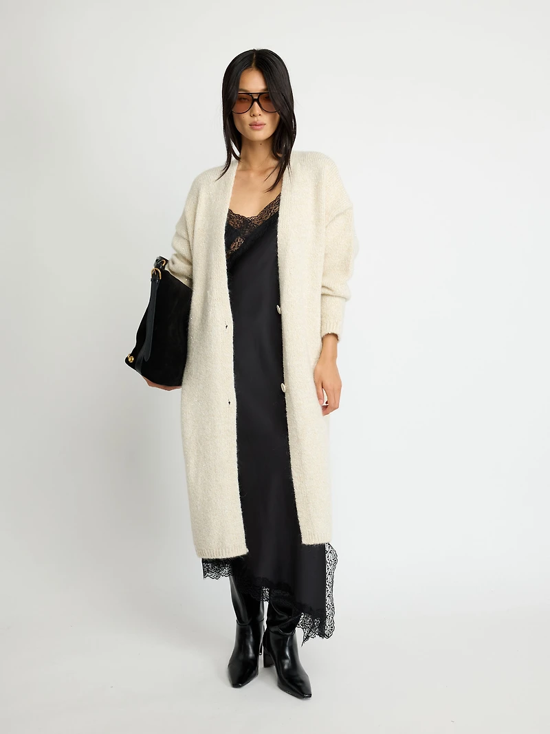 Soft Knit V-Neck Cardigan