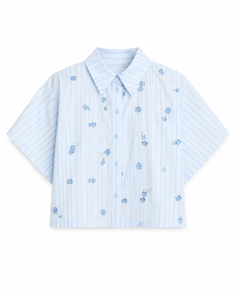 Light Cropped Shirt