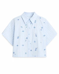 Light Cropped Shirt