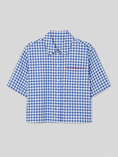 Gingham Short Sleeve Shirt