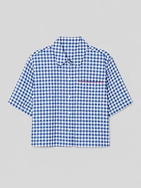 Gingham Short Sleeve Shirt