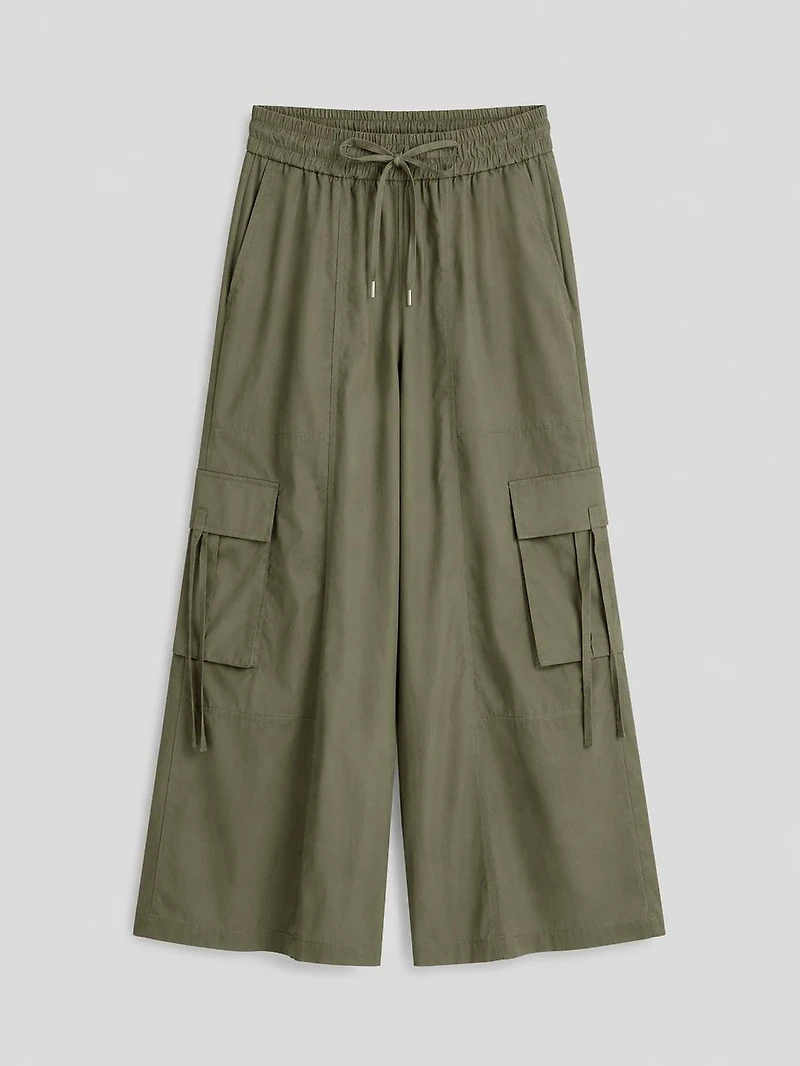 Pantalon cargo large