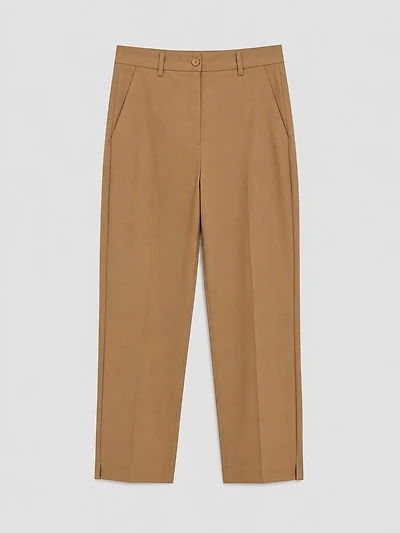 Pantalon droit ajusté