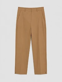 Pantalon droit ajusté