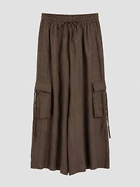 Pantalon cargo large