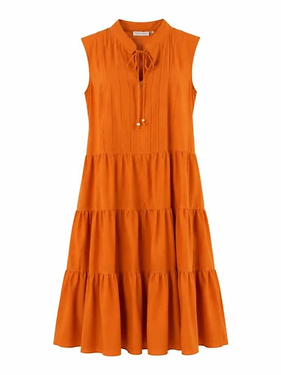 ROBE LONGUE ORANGE