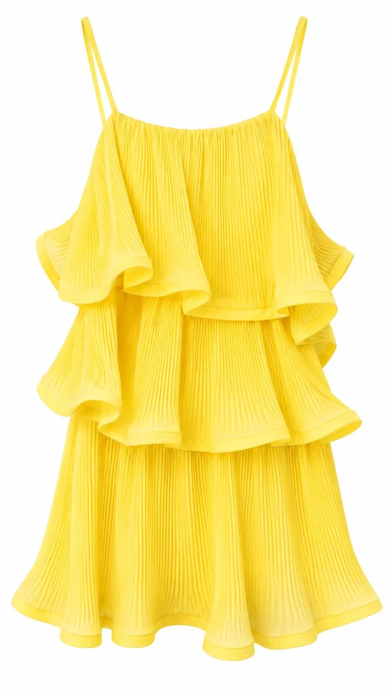 MINI DRESS YELLOW