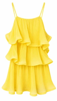 MINI DRESS YELLOW