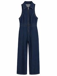 DENIM TANK TOP JUMPSUIT