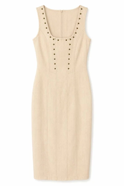 ROBE MIDI CRÈME